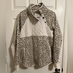 Abercrombie Side snap fleece